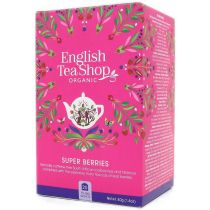 English Tea Shop Organic Herbatka z hibiskusem, rooibos, truskawkami, borówkami i malinami 20 x 2 g Bio