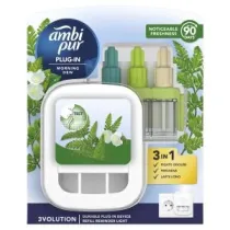 Ambi Pur 3Volution Elektryczny od�wie�acz powietrza, zestaw startowy, Morning Dew 20 ml