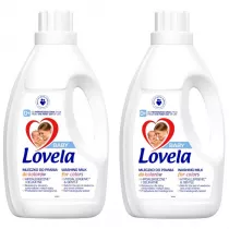 Lovela Baby hipoalergiczne mleczko do prania ubranek niemowlcych i dziecicych do kolorw Zestaw 2 x 1.45 l
