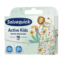 Salvequick Active Kids Water Resistant plaster elastyczny dla aktywnych dzieci 70cm