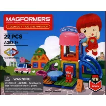 Magformers Town Set - lodziarnia 22el