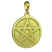 Sotis Pentagram pe�ny Ag925 + Au 24kar, 4,8g