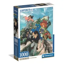 Puzzle 1000 el. Compact Lupin III Clementoni