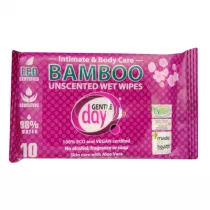 Gentle Day Bamboo Intimate Wipes chusteczki do higieny intymnej eco 10 szt.