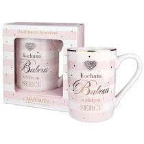 Pan Dragon Kubek Mag Dots - Kochana Babcia