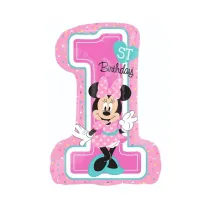 Amscan Balon foliowy 1st Birthday Minnie Mouse