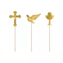 PartyDeco Toppery na tort I Komunia �wi�ta 31,5 cm