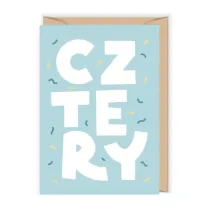 Karnet Urodziny 4
