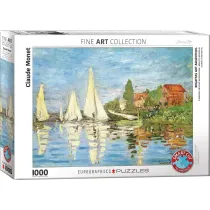 Puzzle 1000 Regattas at Argenteui 6000-6040 Eurographics