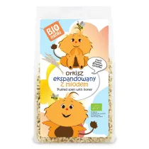 Biominki Orkisz ekspandowany z miodem 210 g Bio