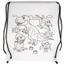 Worek szkolny do malowania Tinting dino