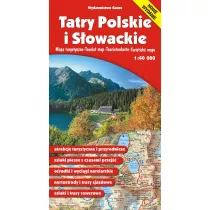 Tatry Polskie i Sowackie. Mapa turystyczna w skali 1:40 000