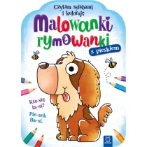 MALOWANKI RYMOWANKI Z PIESKIEM. CZYTAM SYLABAMI I KOLORUJ�