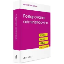 Post�powanie administracyjne. Pytania. Kazusy. Tablice. Testy online