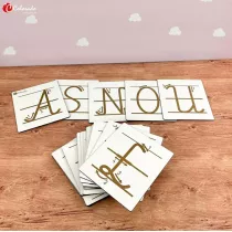 Alfabet do nauki pisania - du�e litery