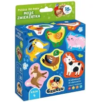 Puzzle do pary Moje Zwierz�tka Bright Junior Media