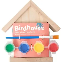 Domek dla ptak�w do malowania drewniany Bs Toys