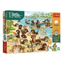 Puzzle 100el Jamniki i Trefliki TREFL 16585