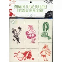 Zmywalne tatuae dla dzieci - Postaci z bajek Zuzu Toys