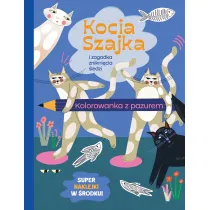 Kocia Szajka i zagadka znikni�cia �ledzi. Kolorowanka z pazurem