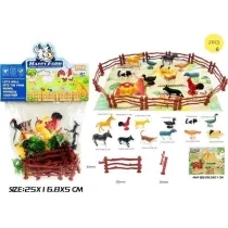 Zestaw zwierz�t domowych z mat�