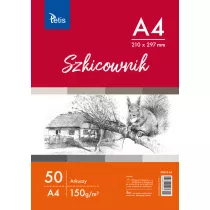 Tetis Szkicownik A4 50 arkuszy
