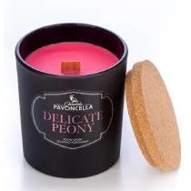 �wieczka sojowa Delicate Peony czarna 135 g