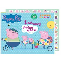 Peppa Pig. Zabawa w kolory. Zabawy pene barw