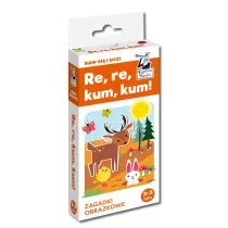 Kapitan Nauka. Re, re, kum, kum. Zagadki obrazkowe 2-3 lata