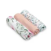 Pielucha mu�linowa z nadrukiem 3 szt