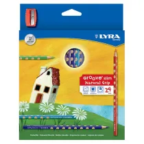 Lyra Kredki Groove 24 kolory + temper�wka
