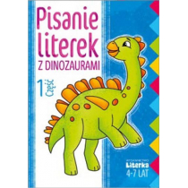 Pisanie literek z dinozaurami cz.1