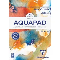 Clairefontaine Blok A4 akwarelowy aquapad 300g 50ark