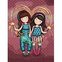 Malowanie po numerach - Fireworks Kids 30x40cm Ideyka