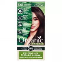 Joanna Naturia Organic pielgnujca farba do wosw 341 Czekoladowy