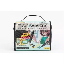 Rawmark Markery Basic Line + Kolorowanka 80 szt.