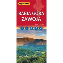 Zawoja. Babia G�ra mapa skala 1 : 30 000