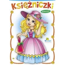 Kolorowanka. Ksi�niczki - Blondynka w kapeluszu (A4, 16 str.)