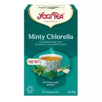 Yogi Tea Herbatka mi�towa z chlorell� (minty chlorella) 17x2,2g Bio