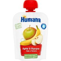 Humana Mus jabłko-banan po 6. miesiącu 100% Organic Quality 90 g Bio