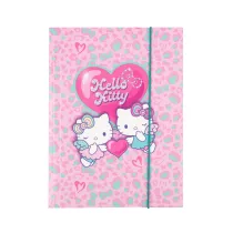 Patio Teczka kartonowa z gumk� A4 Hello Kitty pink wz�r 3