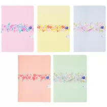 Zeszyt A4/60K kratka Floral (5szt) OXFORD
