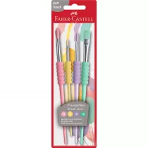 Faber-Castell Pdzle szkolne z mikkim uchwytem 4 szt.
