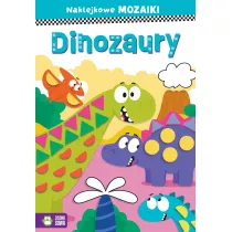 Naklejkowe mozaiki. Dinozaury