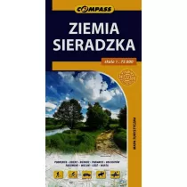 Mapa turystyczna Ziemia Sieradzka 1:75 000