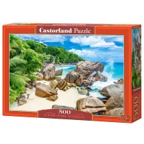 Puzzle 500 el. La Digue Island, Seychelles CASTORLAND  B-54251
