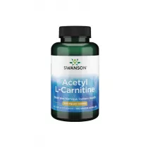 Swanson ALC (Acetyl L-karnityny) 500 mg - suplement diety 100 kaps.