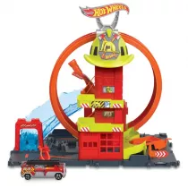Hot Wheels City Remiza straacka - Superptla Zestaw HKX41