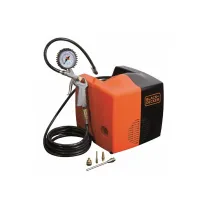 Black&Decker Kompresor bezolejowy bd195 cubo 1,5hp/8bar + acc