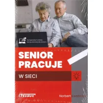 Senior pracuje w sieci